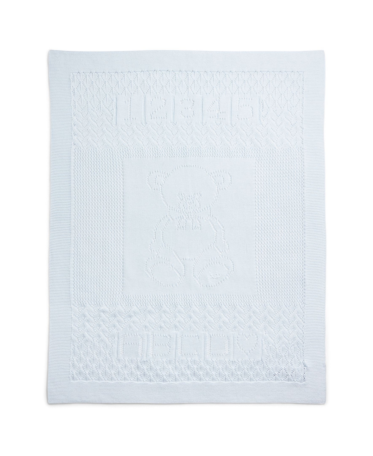 Polo Ralph Lauren Baby Boys or Girls Pointelle Knit Cotton Blanket