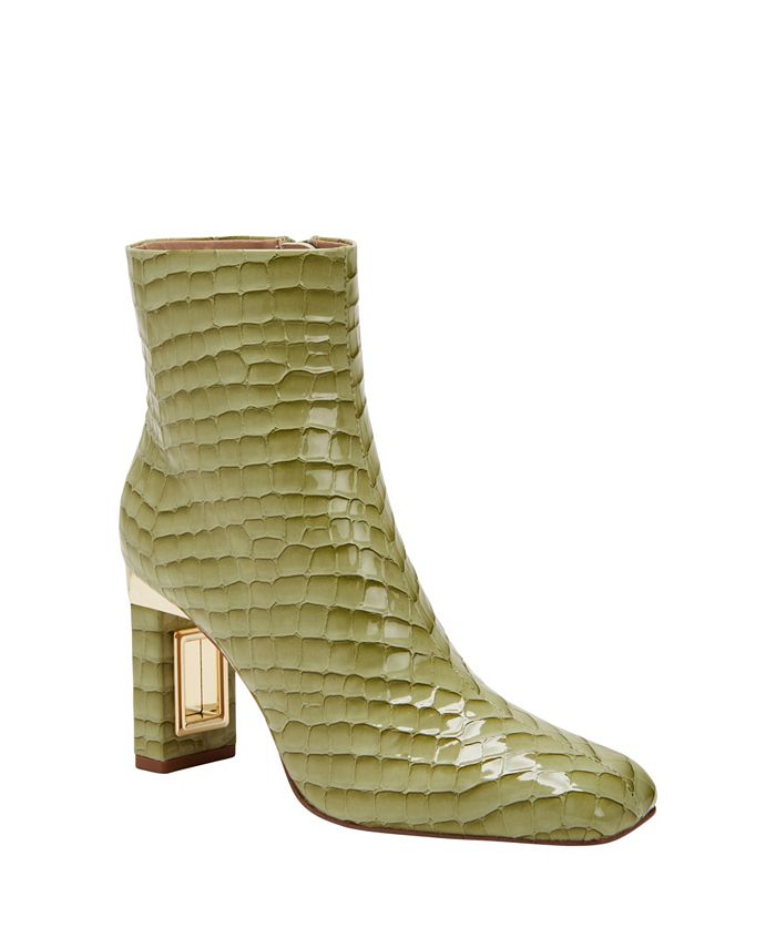 Snakeskin sales booties macys