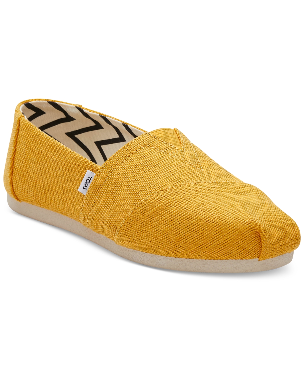 Toms Alpargata Slip-on In Mango Heritage Canvas