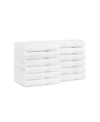 Striped Cotton Washcloths Small Towels Set, 12 Pack Bath Washcloths for  Your Fac