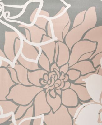 Lola Floral Cotton Shower Curtain, 72" x  72"