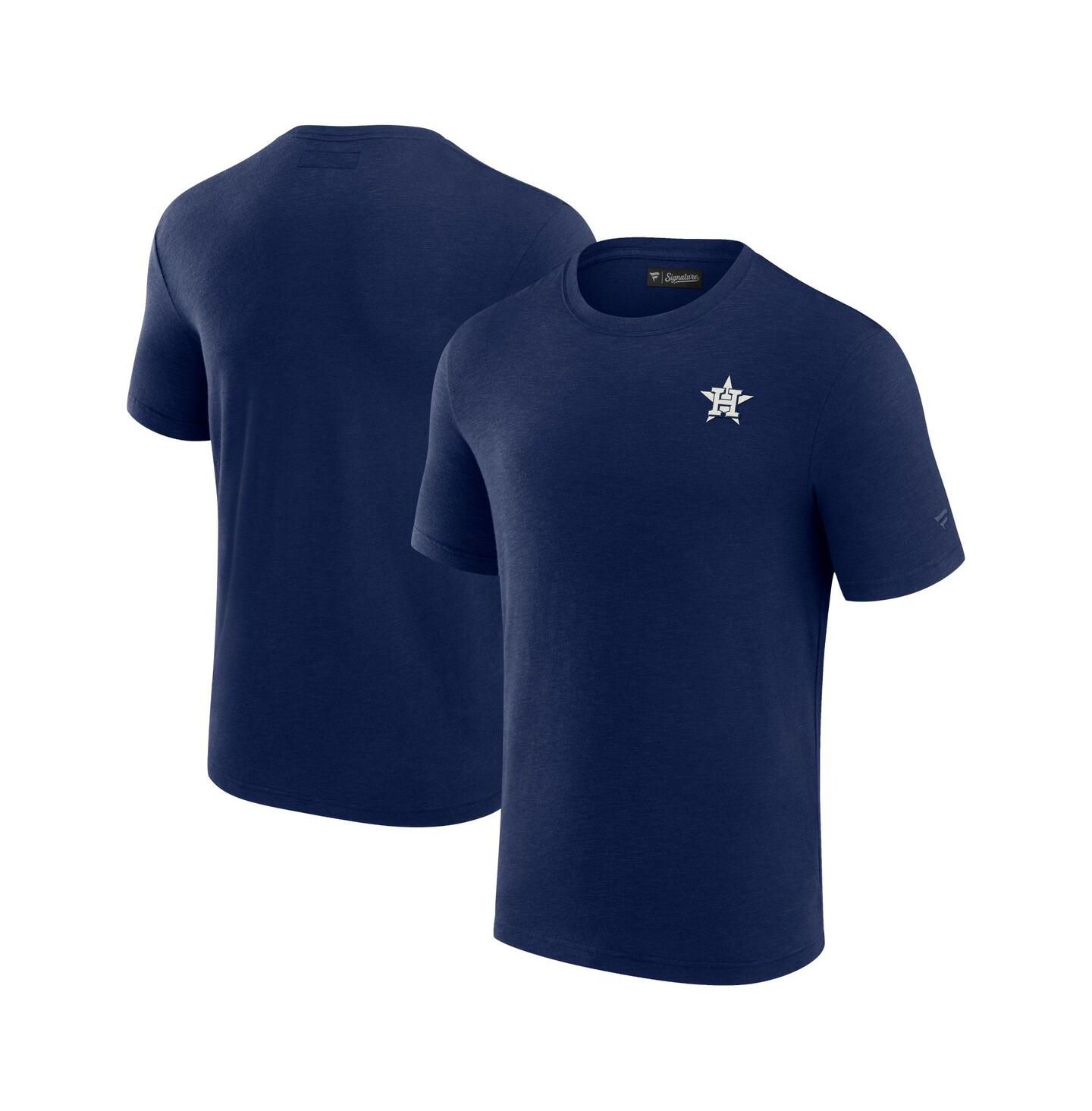 Мужская футболка Fanatics Signature Navy Houston Astros Modal Short Sleeve — фото 1
