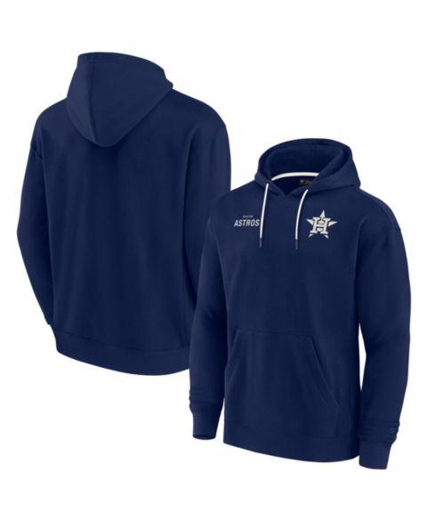 Худи Fanatics Signature Navy Houston Astros Super Soft Fleece Pullover
