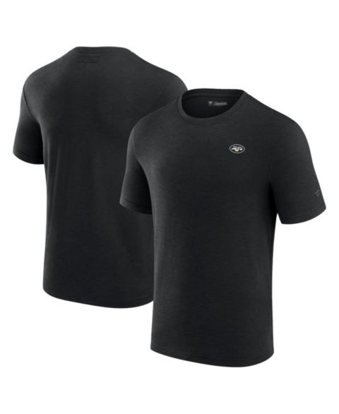 Мужская футболка Fanatics Signature Black New York Jets Modal Short Sleeve