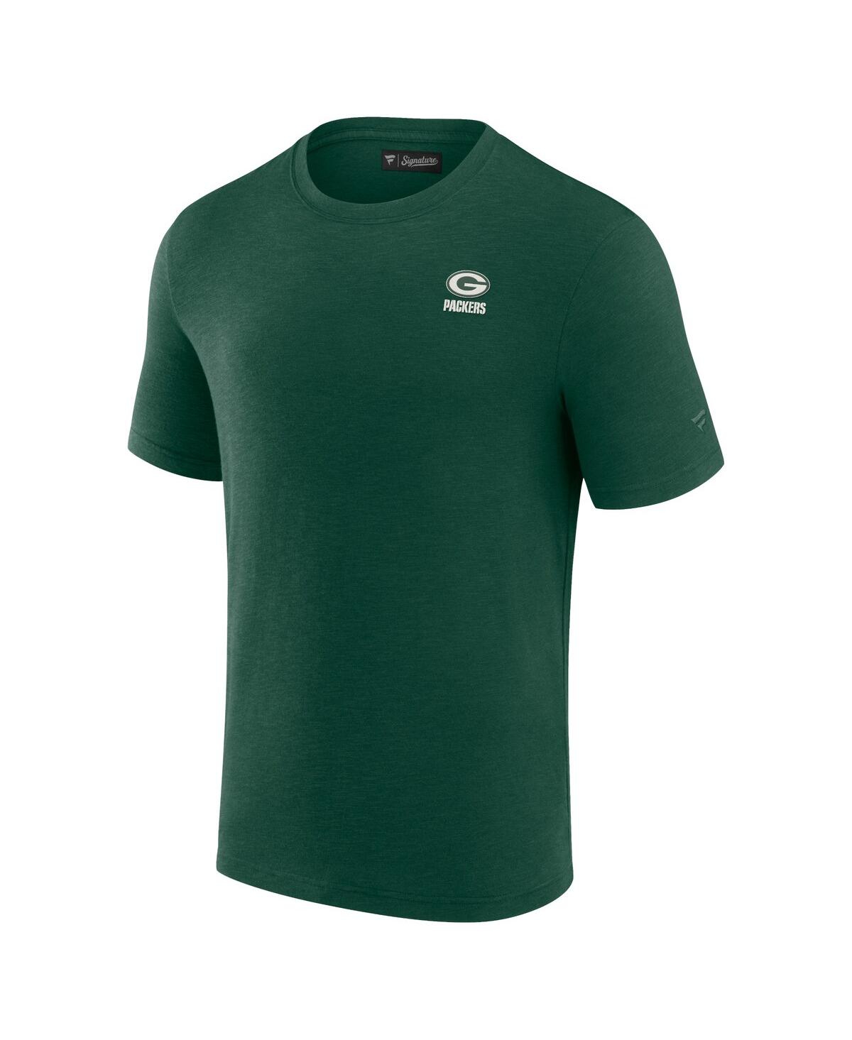 Fanatics Signature Men's  Green Green Bay Packers Modal Short Sleeve T-shirt In Green