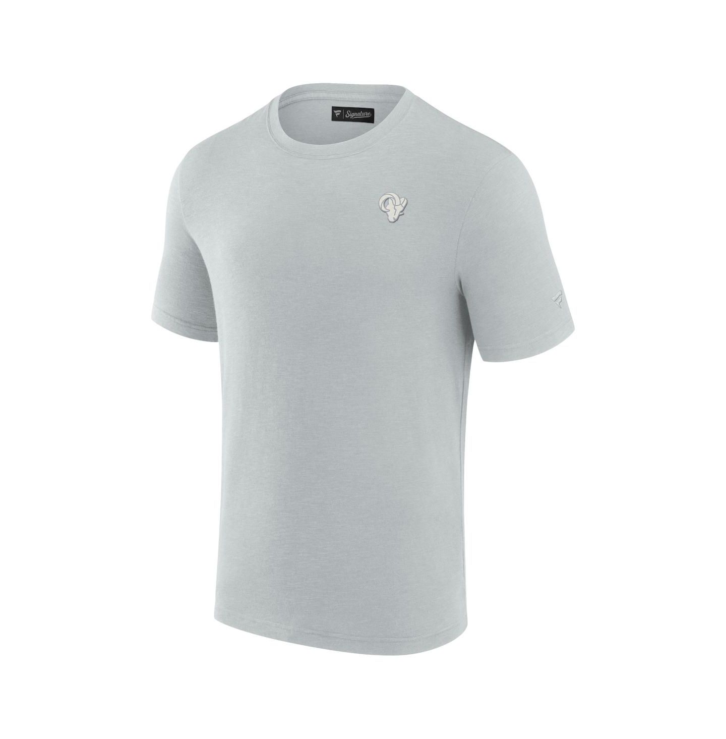 Мужская футболка Fanatics Signature Gray Los Angeles Rams Modal Short Sleeve — фото 2