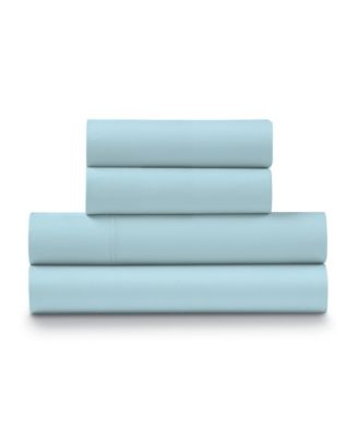 Percale Cool and Crisp 100% Cotton 4-Pc. Sheet Set, California King