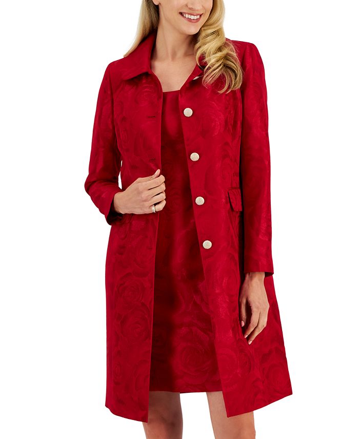 Macys womens red jackets sale