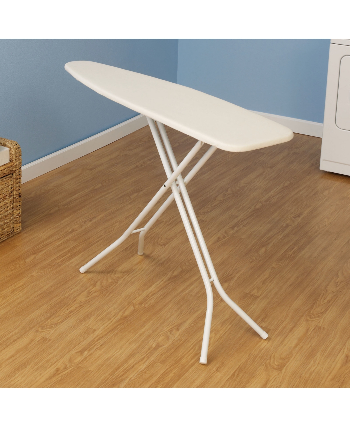 Shop Household Essentials 4-leg Ironing Board, 2 Stripe 2 Blue Covers In Cream