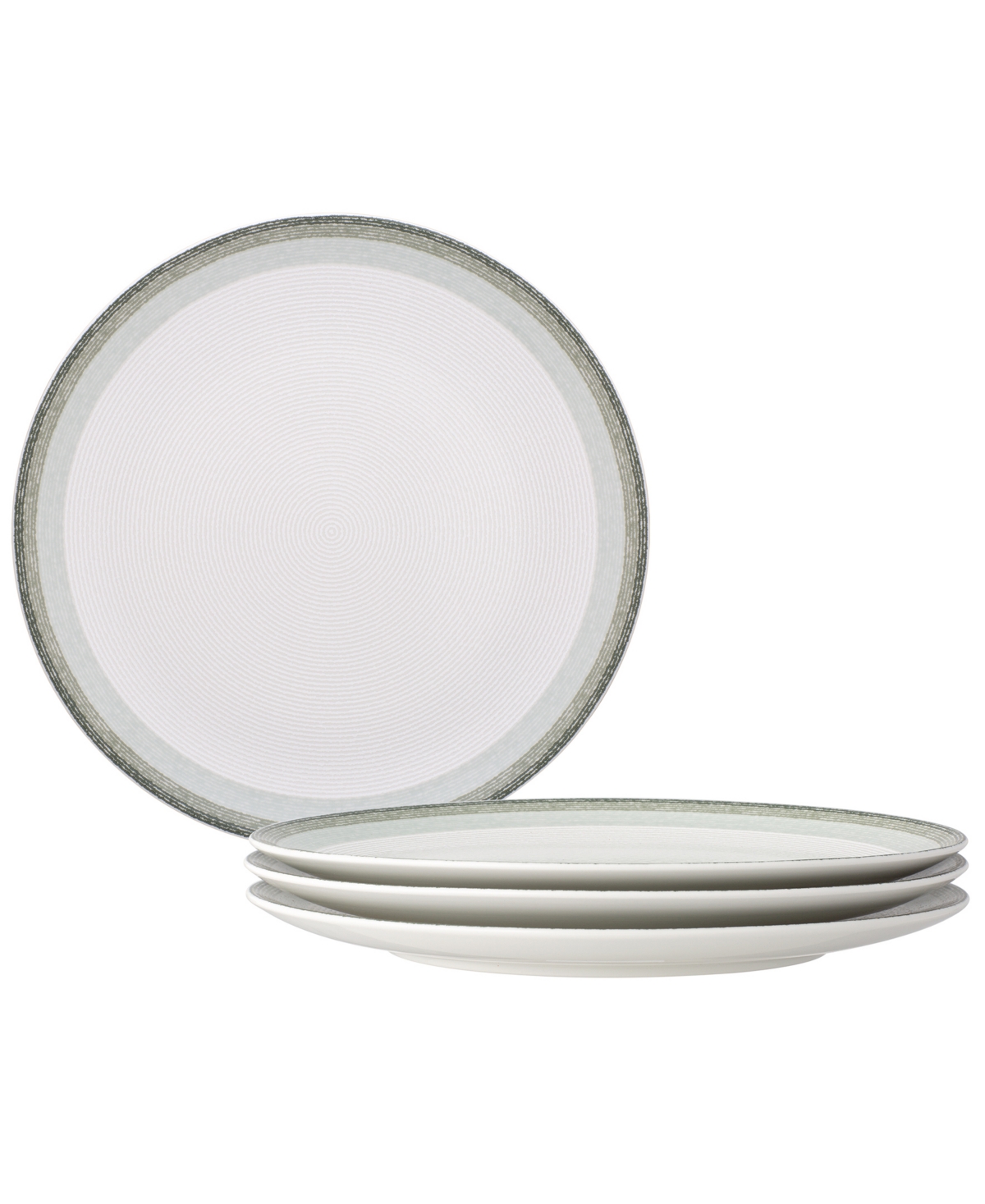 Colorscapes Layers Coupe Dinner Plate Set/4, 11" - Navy