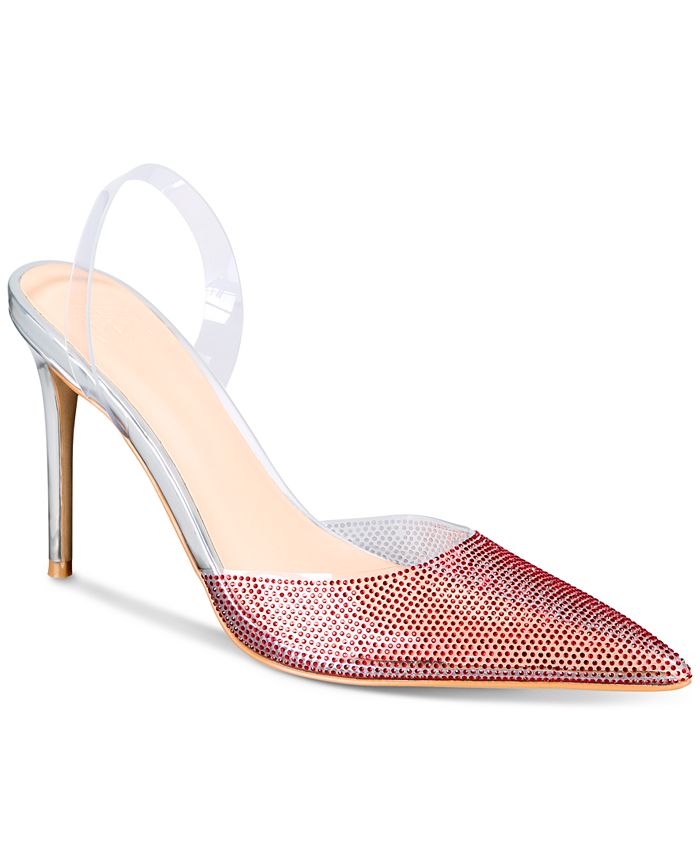 Macys slingback top pumps