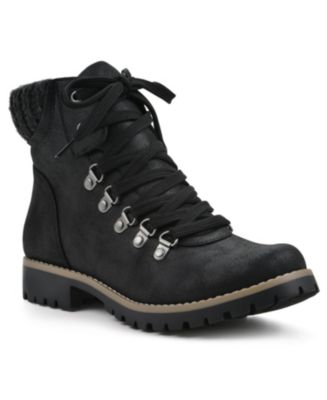 Black UGG Classic Ultra Mini Leather Boots Women's JD