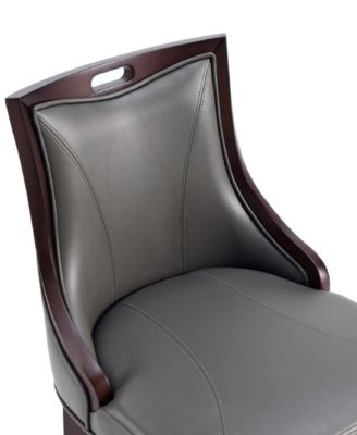 Emperor Leatherette Upholstered Barstool