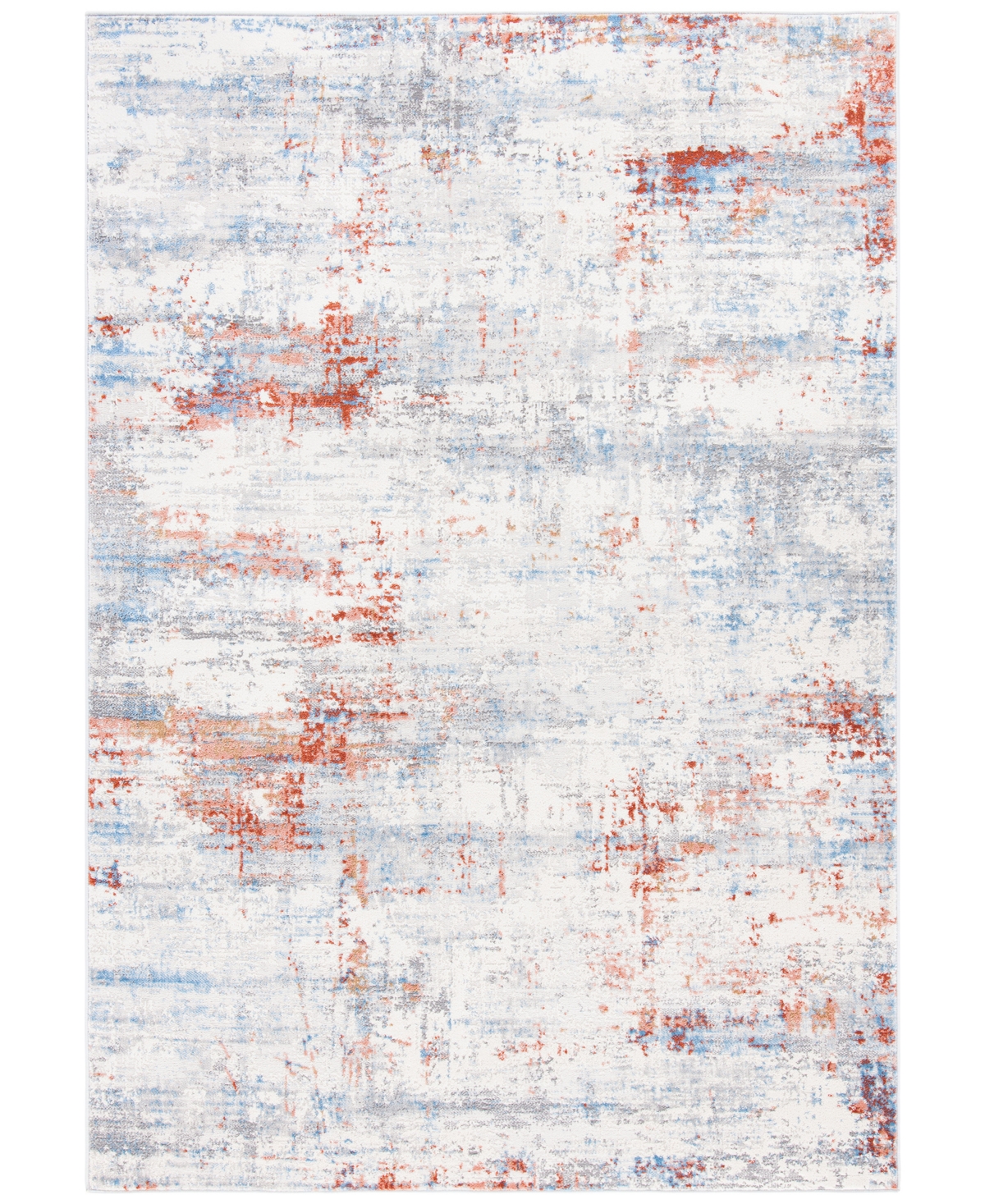 Safavieh Amelia ALA448 9' x 12' Area Rug - Ivory, Rust