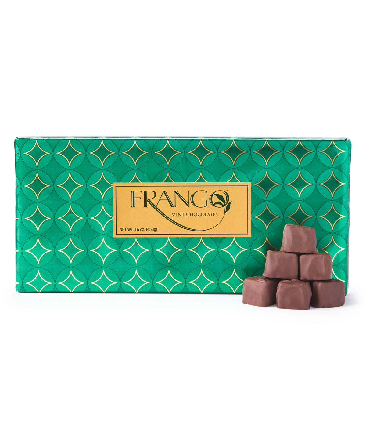 Frango Chocolates Holiday 1 Lb Wrapped Milk Mint Chocolates Gift Box, Created For Macy's In No Color