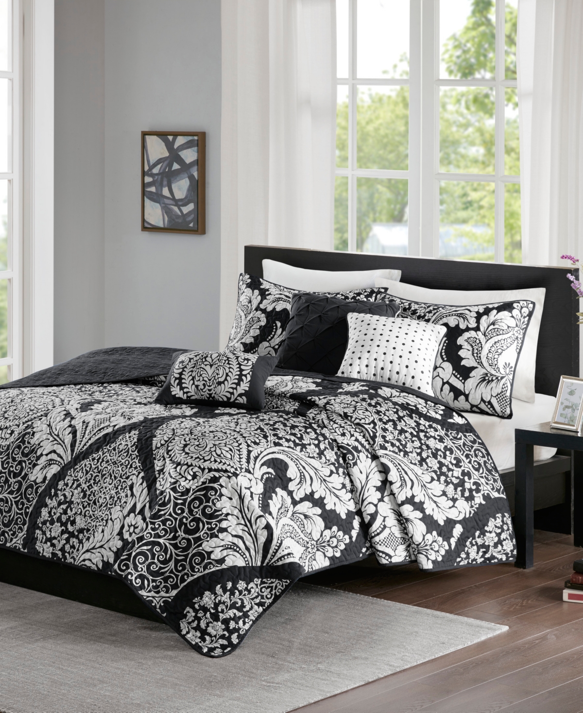 Madison Park Vienna 6-Pc. Quilt Set, Full/Queen