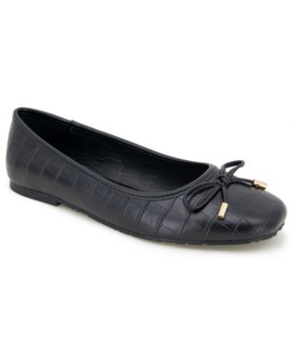 Kenneth Cole Women s Elstree Flat Black Ballerinas 7