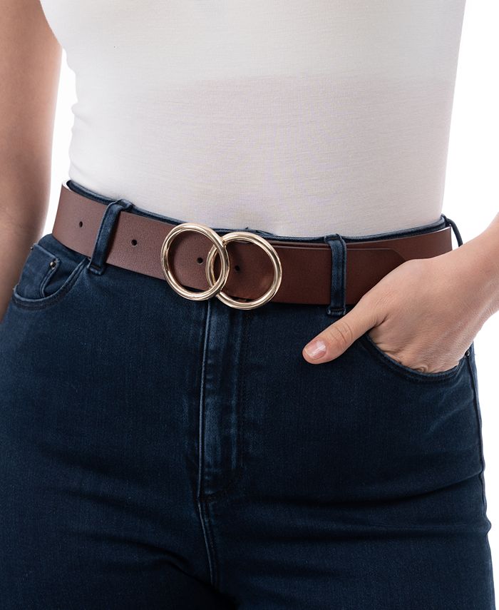I.N.C. International Concepts Double Circle Belt, Created for Macy's