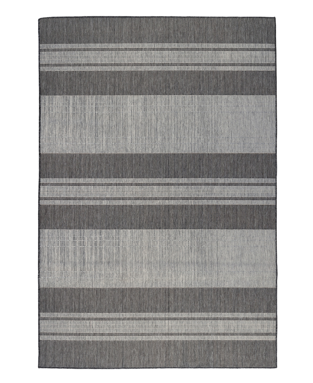 Amer Rugs Maryland Indoor, Outdoor Mry7 5'3" X 8' Area Rug In Silver