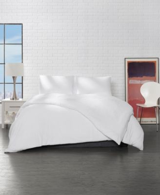 Solid Microfiber 3-Pc. Duvet Cover Set, Twin/Twin XL