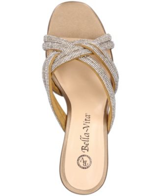 Women's Carmen Heeled Slip On Sandals