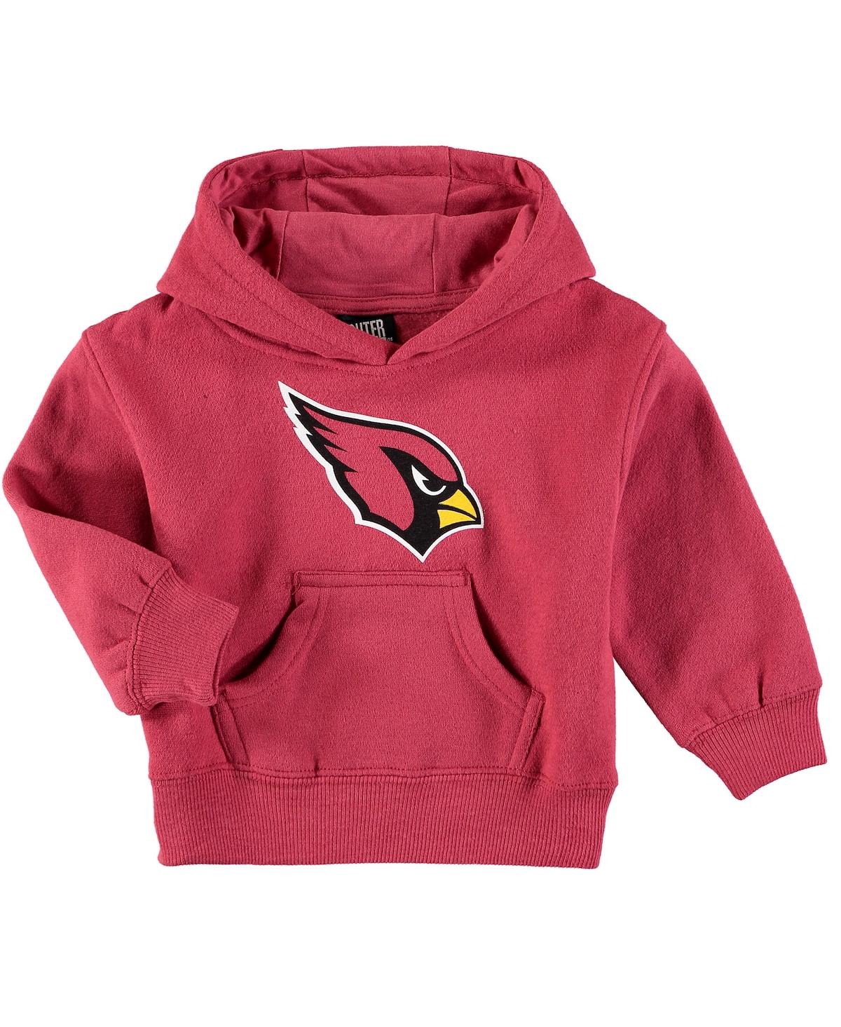 Outerstuff Babies' Little Boys Arizona Cardinals Fan Gear Primary Logo Pullover Hoodie