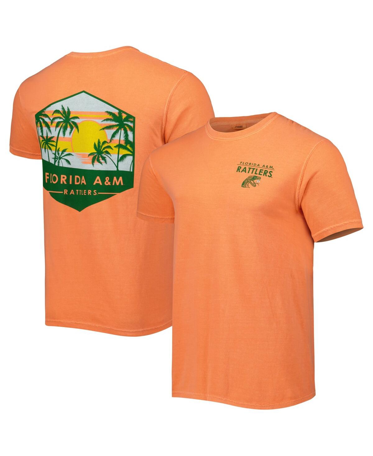 Men'sFlorida A&M Rattlers Landscape Shield T-shirt - Orange