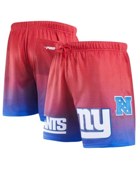 Мужские шорты Pro Standard Royal, Red New York Giants Ombre Mesh