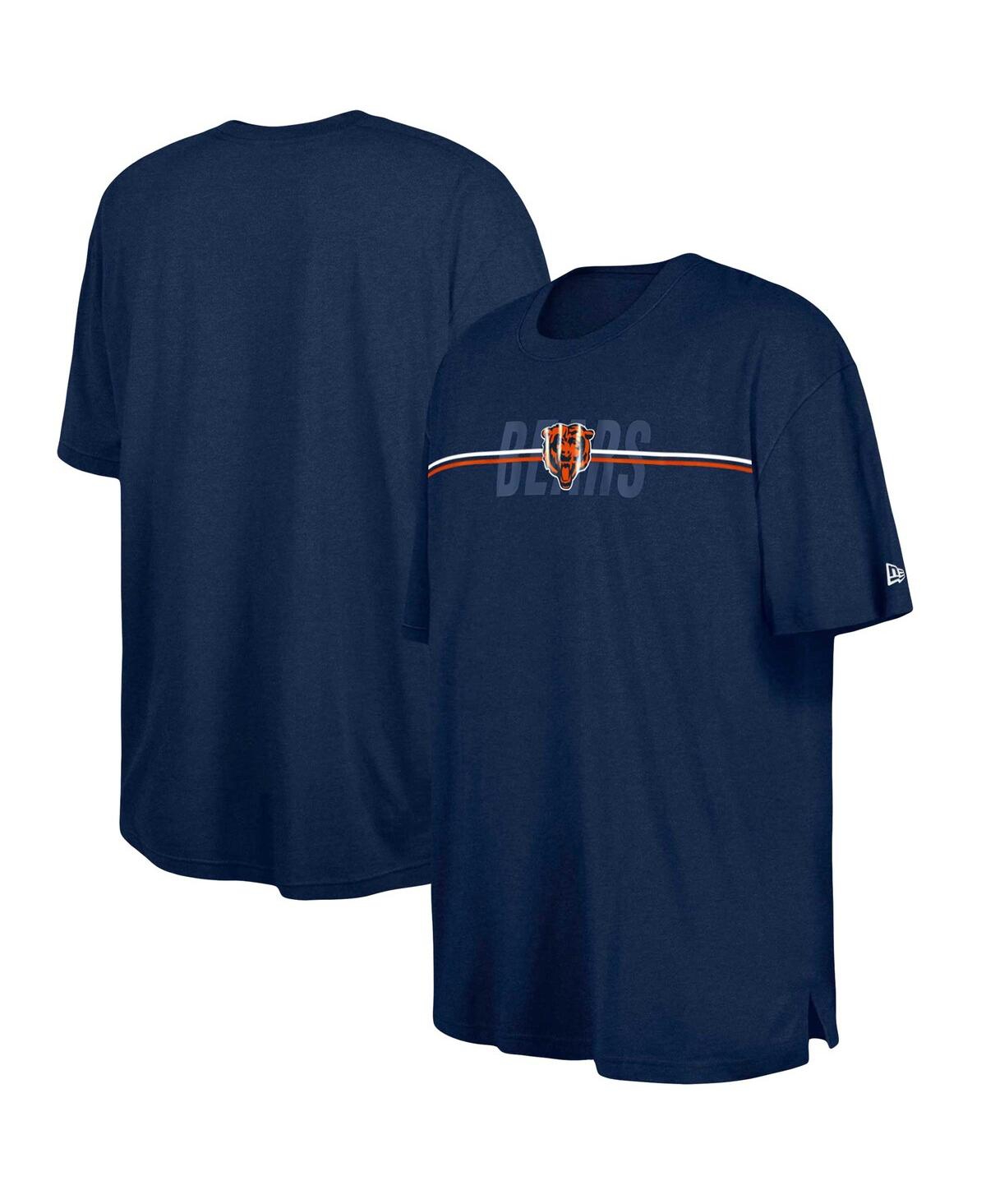 NEW ERA MEN'S NEW ERA NAVY CHICAGO BEARS 2023 NFL TRAINING CAMP BIG AND TALL T-SHIRT