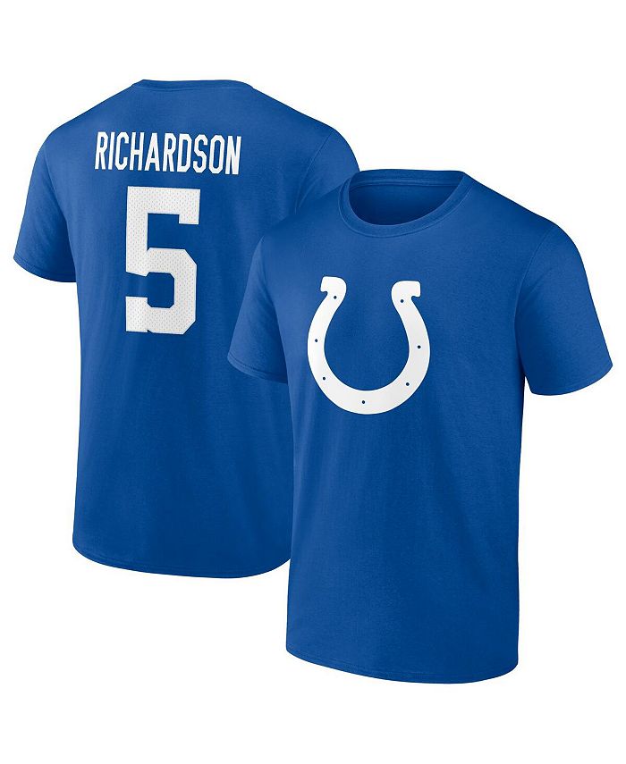 Fanatics Men's Branded Anthony Richardson Royal Indianapolis Colts