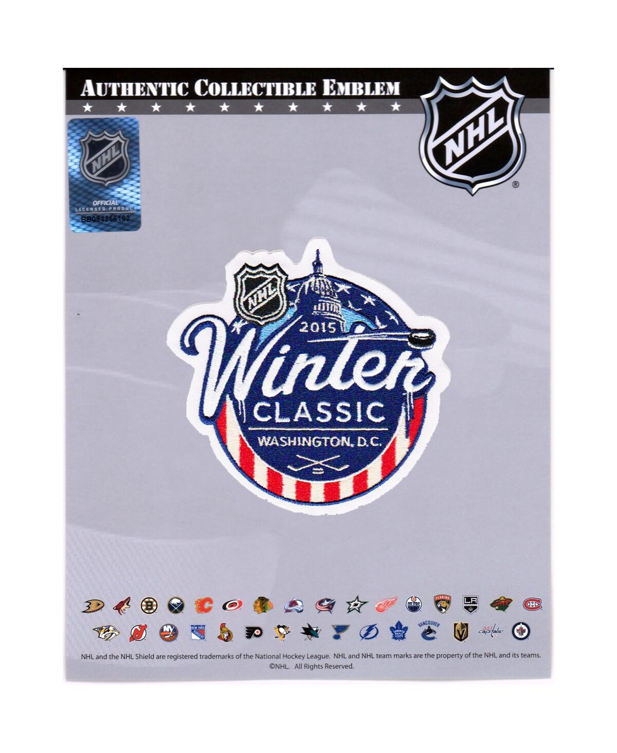 Chicago Blackhawks vs. Washington Capitals 2015 Nhl Winter Classic National Emblem Jersey Patch - Multi