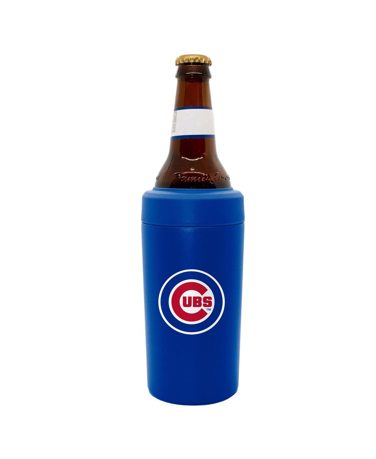 Logo Brands Chicago Cubs Universal Can And Bottle Cooler In Blue