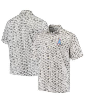 Tommy Bahama Men's Tommy Bahama White Kansas City Chiefs Baja Mar Woven  Button-Up Shirt