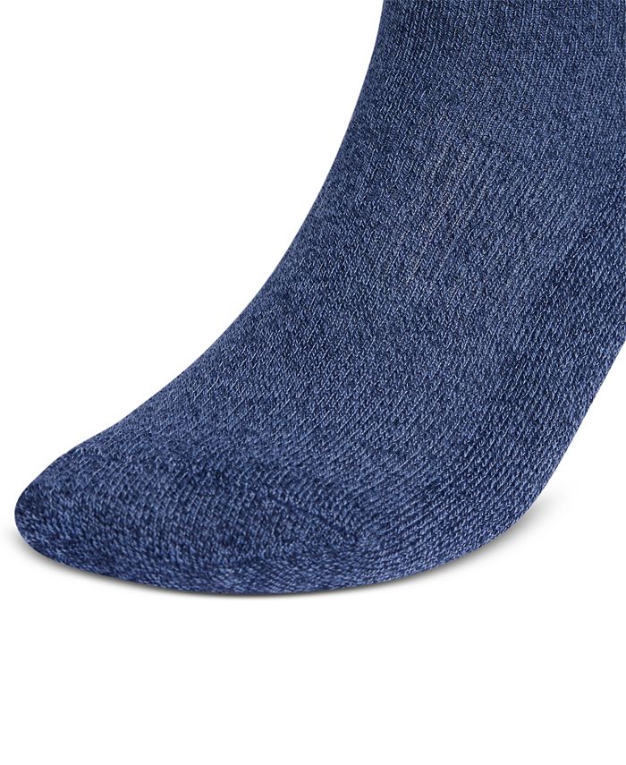 adidas Men's 6pk.Athletic Cushioned Quarter Socks Macy's