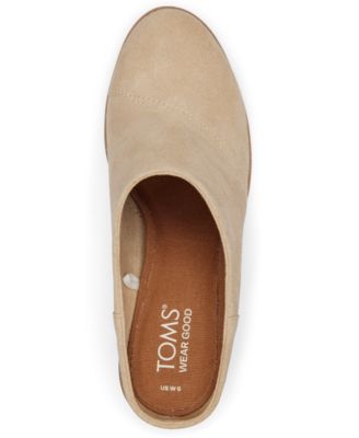 Women's Evelyn Stacked-Heel Mules