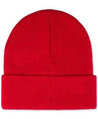 Levi’s All Season Comfy Leather Logo Patch Hero Beanie