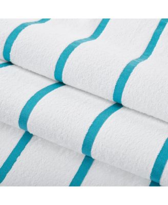 Las Rayas Cotton Beach Towels, 4-Pack, 30" x 60"
