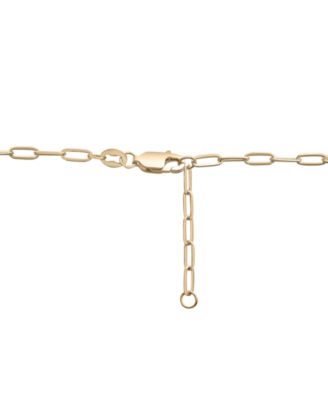 Lab-Grown Emerald Clover Pendant Necklace (1/5 ct. t.w.) in 14k Gold-Plated Sterling Silver, 16" + 2" extender