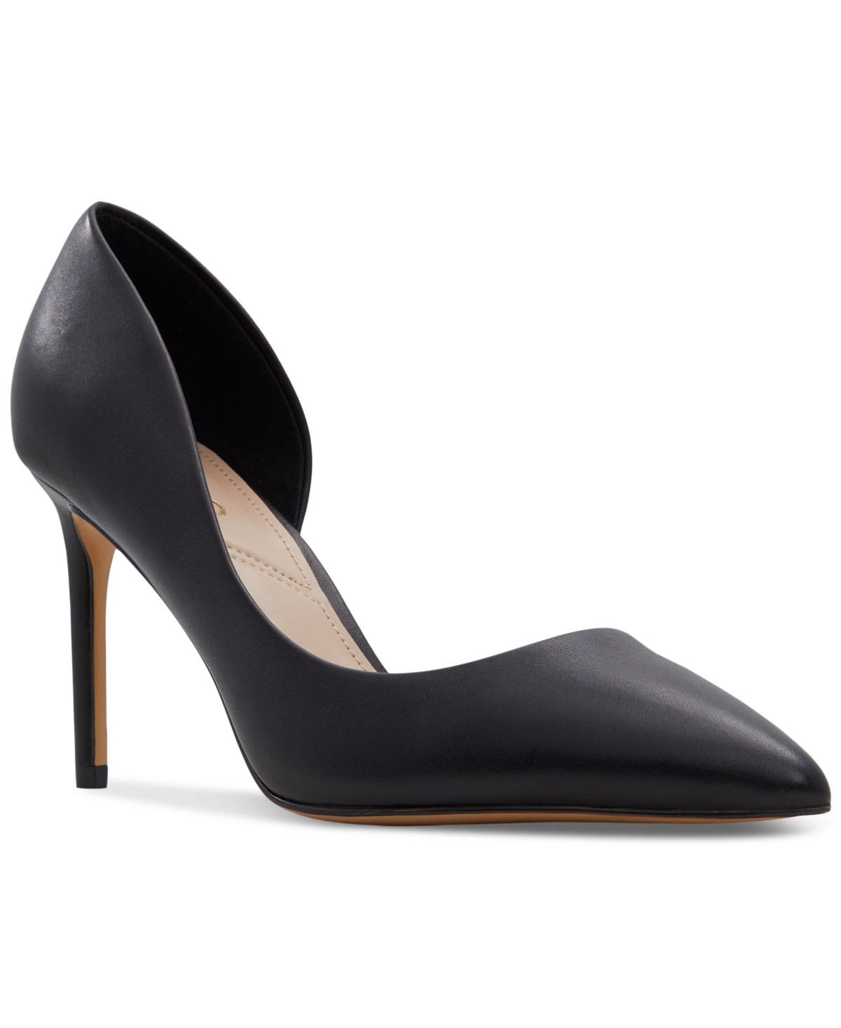 Women's Brandie Pointed-Toe d'Orsay Pumps - Beige Leather