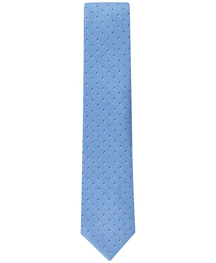 Tommy Hilfiger Men's Textured Geo-Print Tie - Macy's