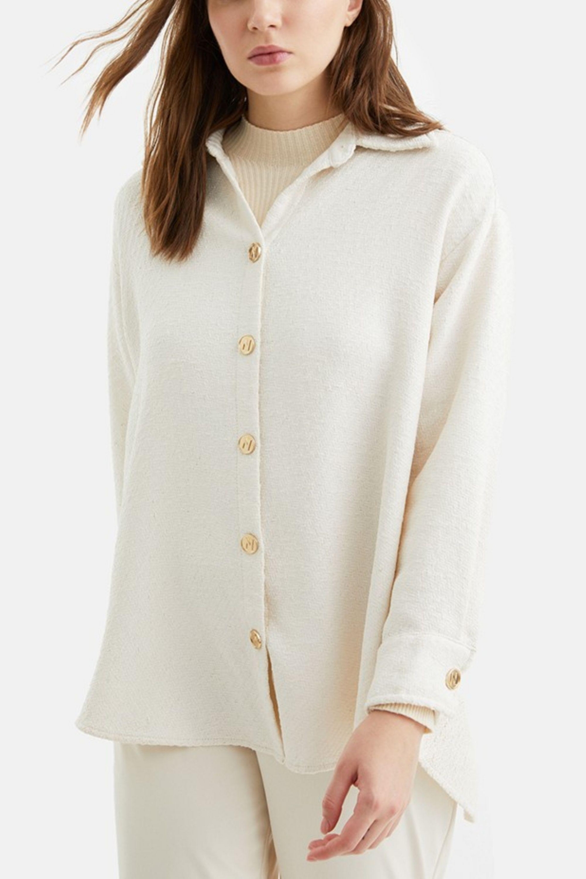 Nocturne Women's Oversized Shirt