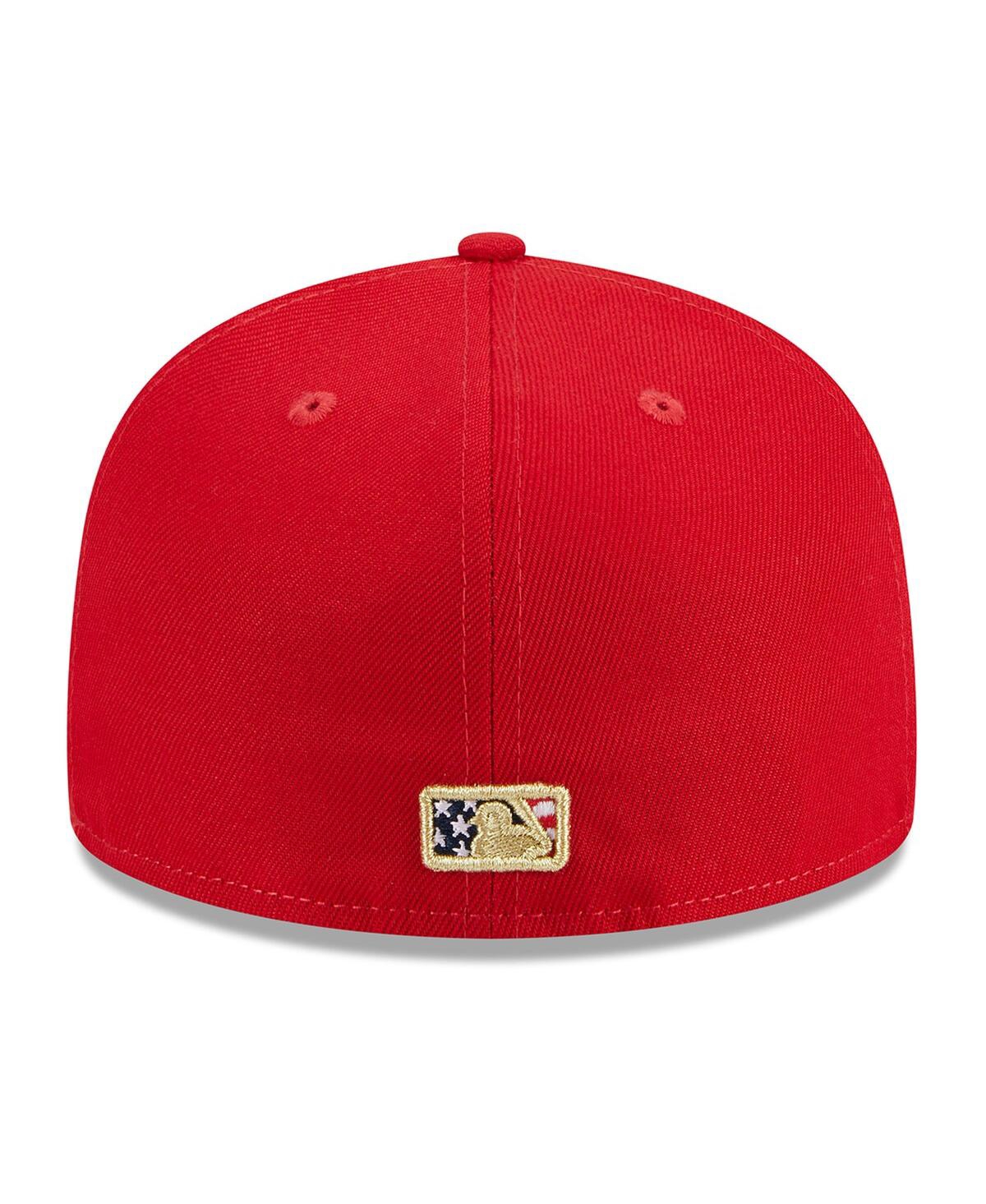 New Era Men's  Red Pittsburgh Pirates 2023 Fourth Of July Low Profile 59fifty Fitted Hat In Red