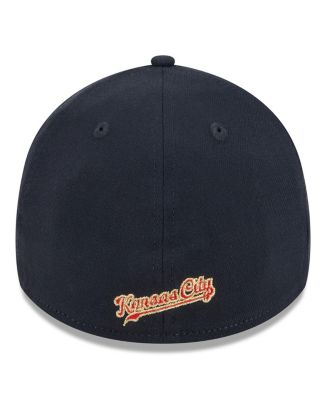 Men's Navy Kansas City Royals 2023 Fourth of July 39THIRTY Flex Fit Hat
