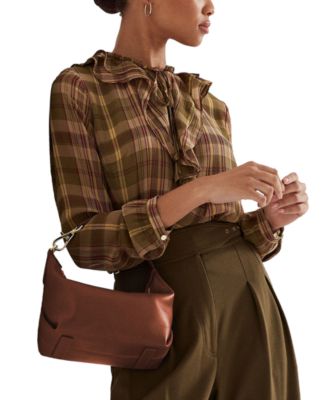 Lauren Ralph Lauren - Kassie Medium Leather Shoulder Bag
