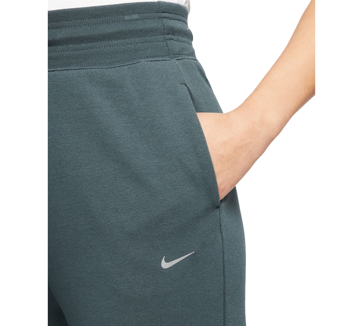 Nike Women's Dri-fit One Jogger Pants -metallic Silver