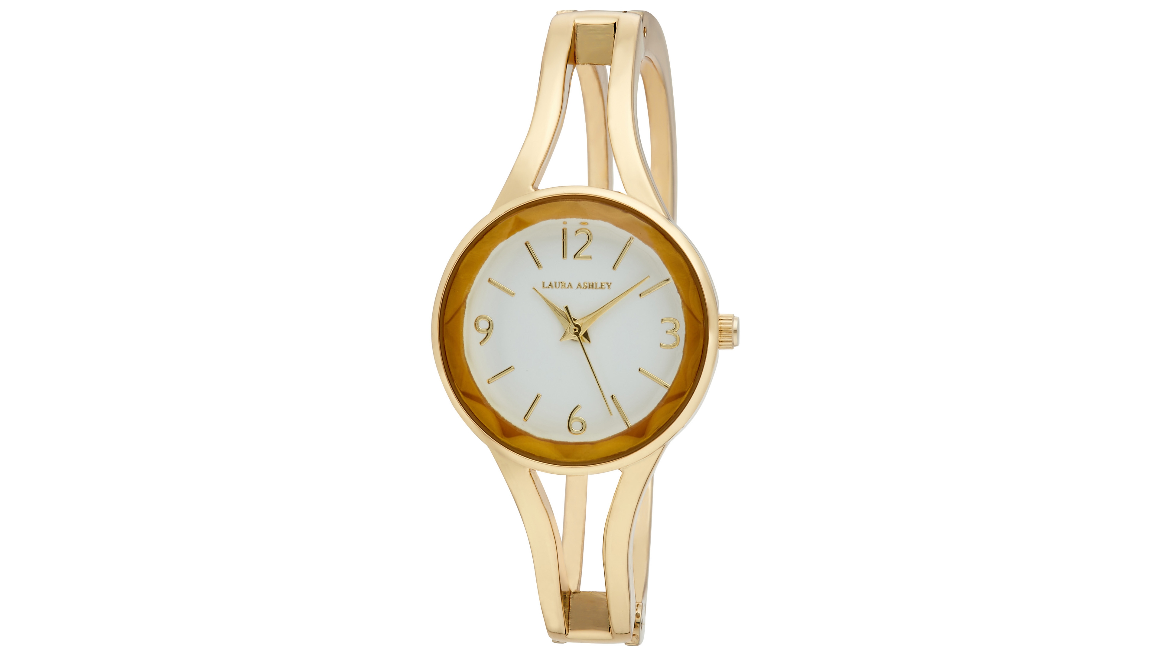 Laura Ashley Women's Quartz Gold-Tone Alloy Watch 28mm
