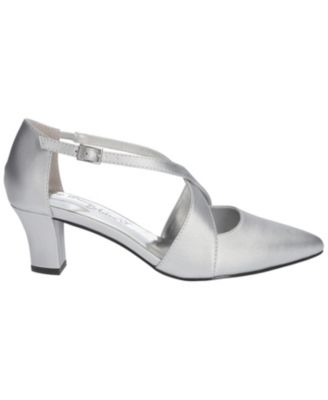 Women's Elegance Cross Strap Front Pumps