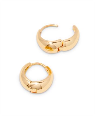 Aubrey "14k Gold" Vermeil Huggies