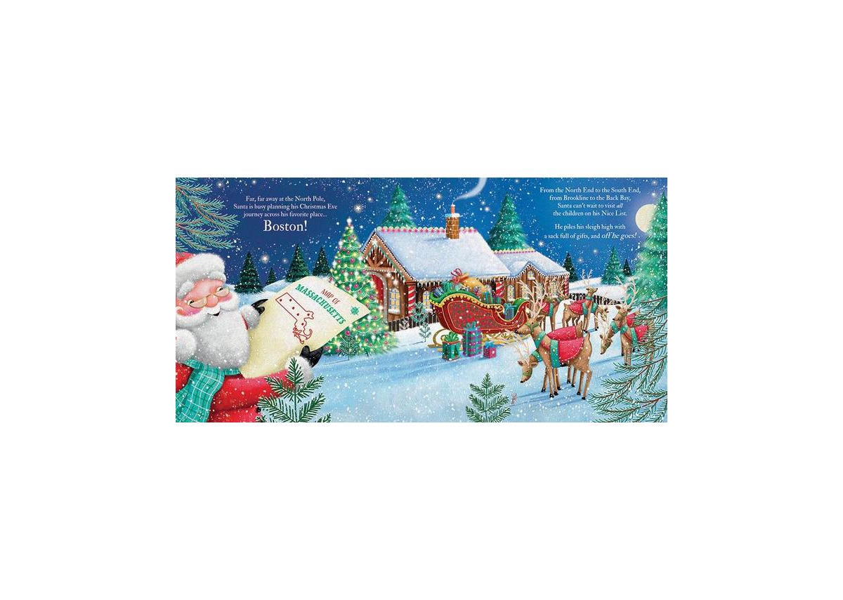 Twas the Night Before Christmas in Boston by Jo Parry Illustrator