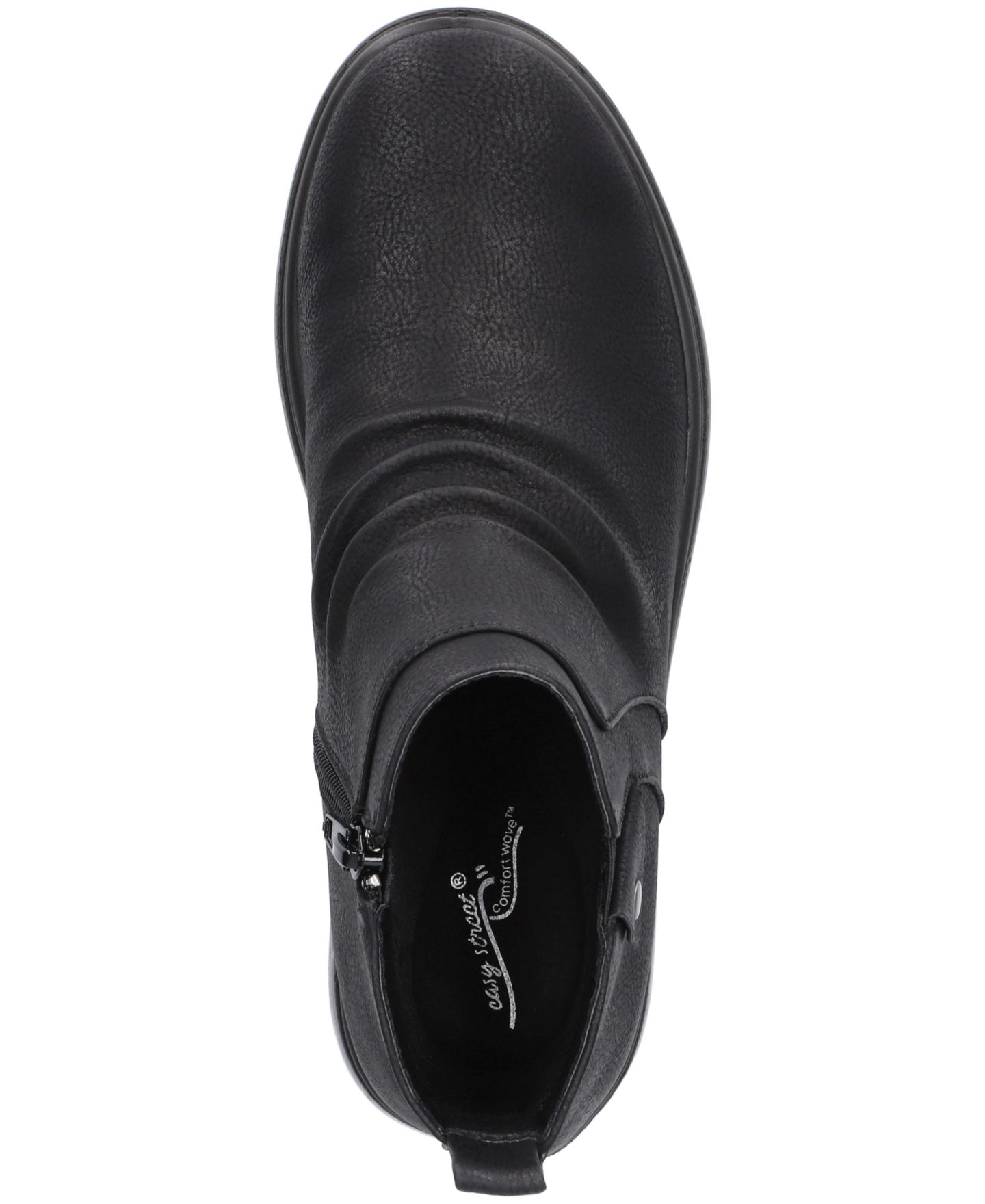 Женские ботинки Easy Street Ariadne Ankle, цвет: Чёрный матовый — фото 4